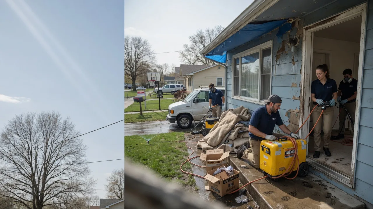 Basement Flood Cleanup in Erwin, TN near me